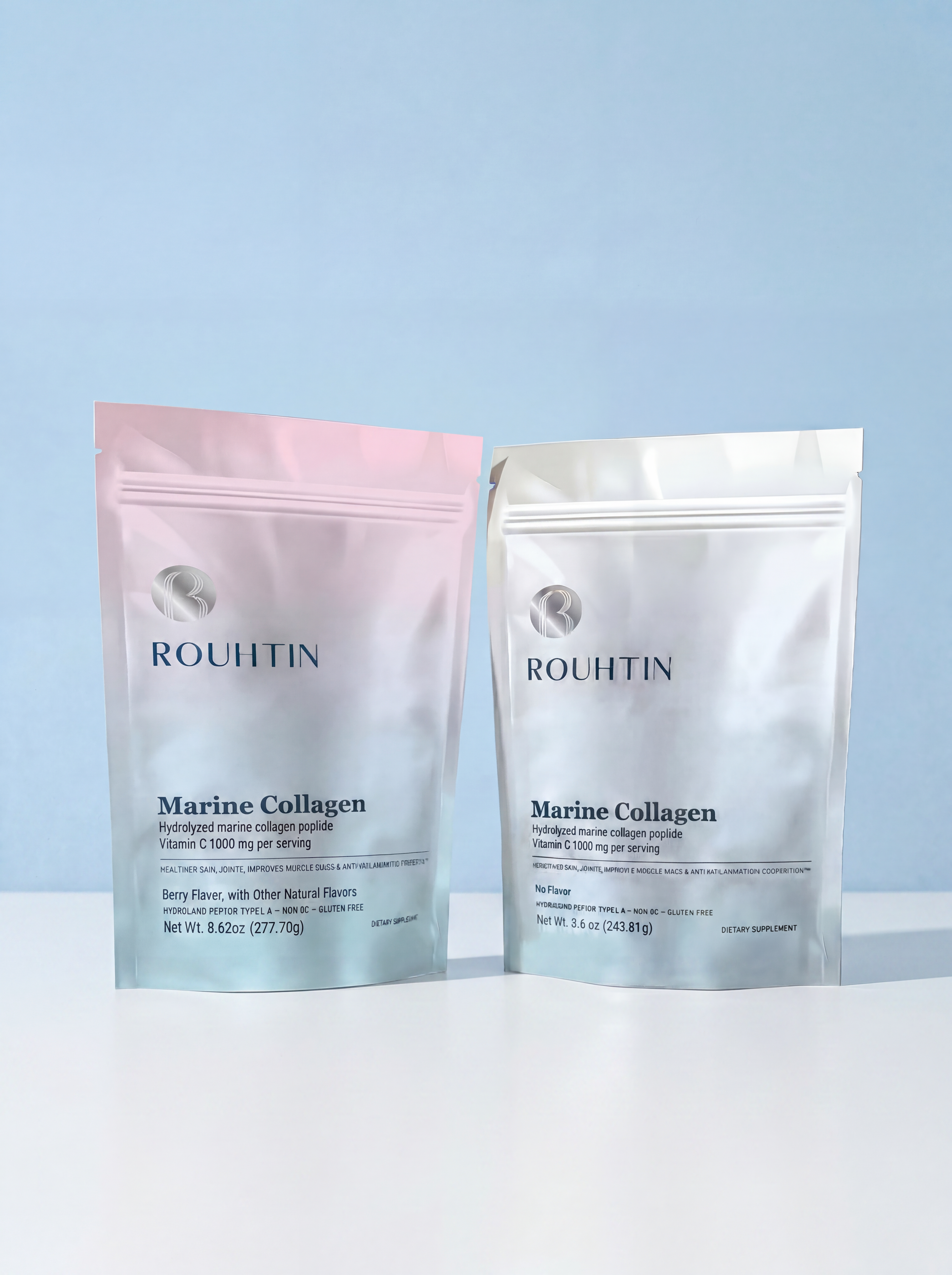 Hydrolyzed Marine Collagen Peptides - Berries & Unflavored